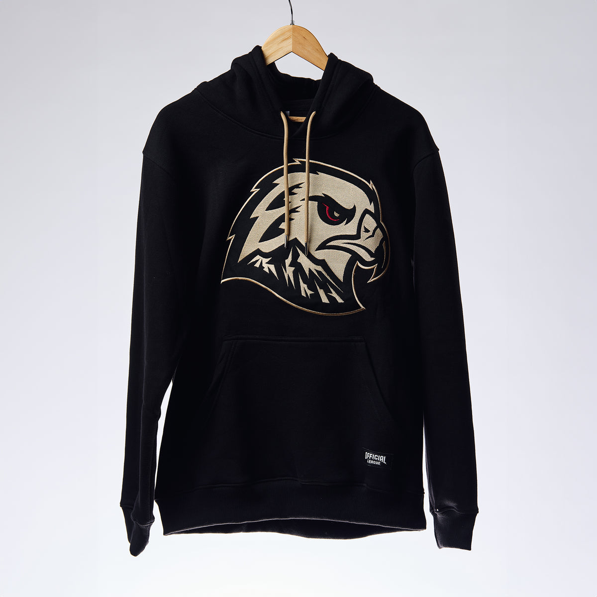 Golden Hawk Head Hoodie