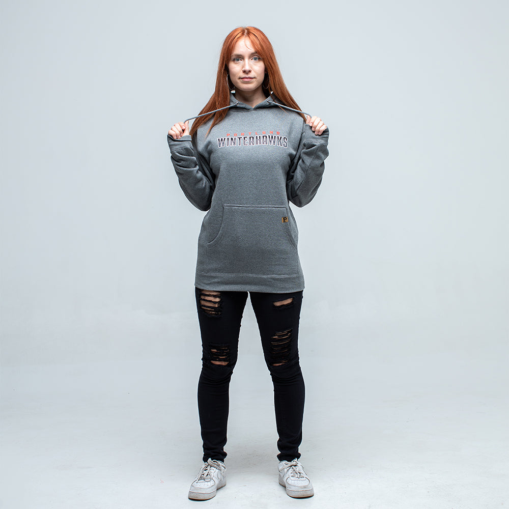Wordmark Hoodie - Gunmetal