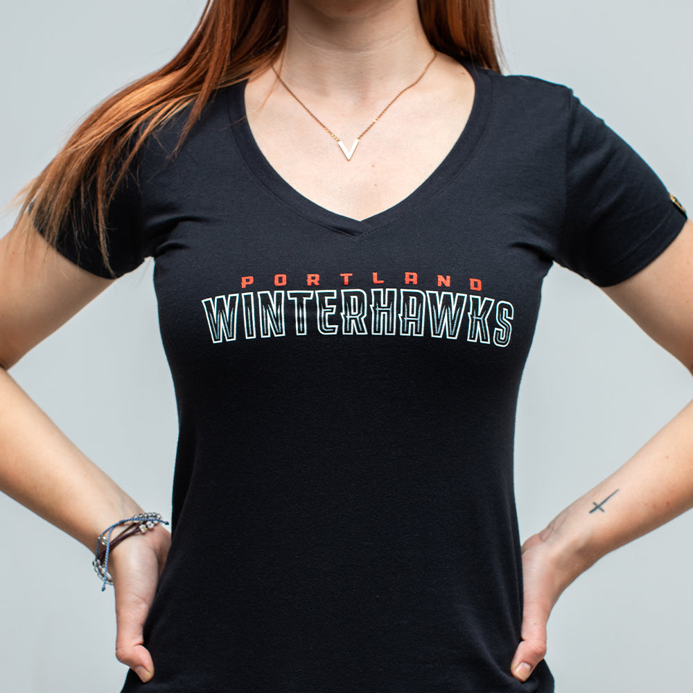 Women's Wordmark Tee - Black