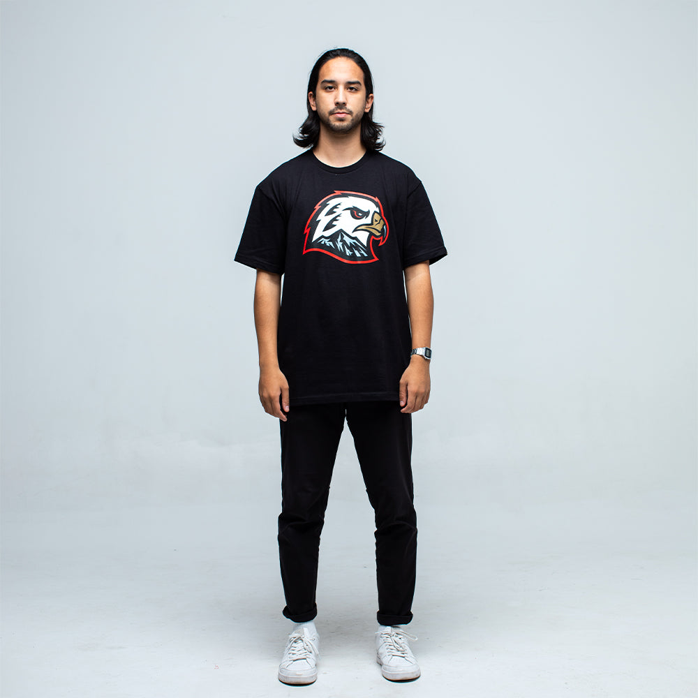 Hawk Head Tee - Black