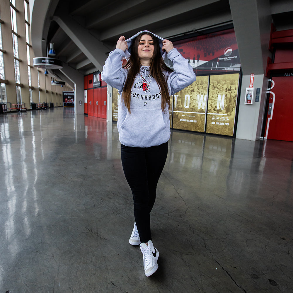 Buckaroos Hoodie - Grey
