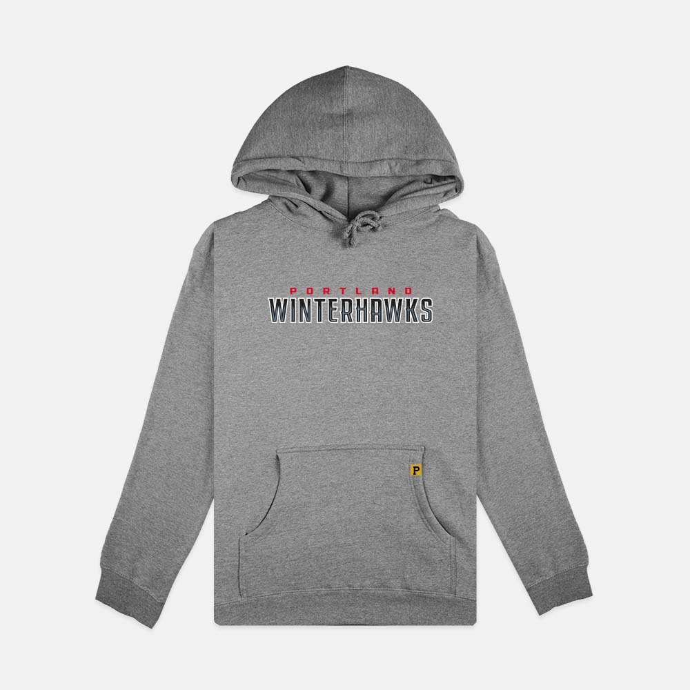 Wordmark Hoodie - Gunmetal