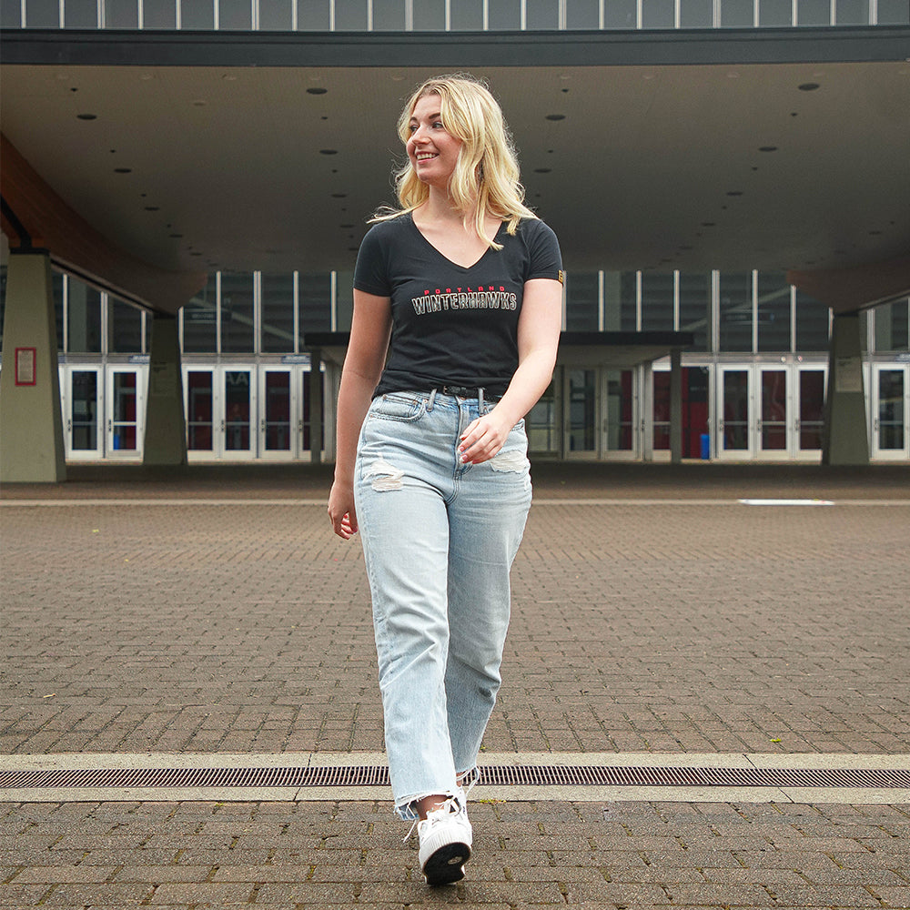 Women's Wordmark Tee - Black