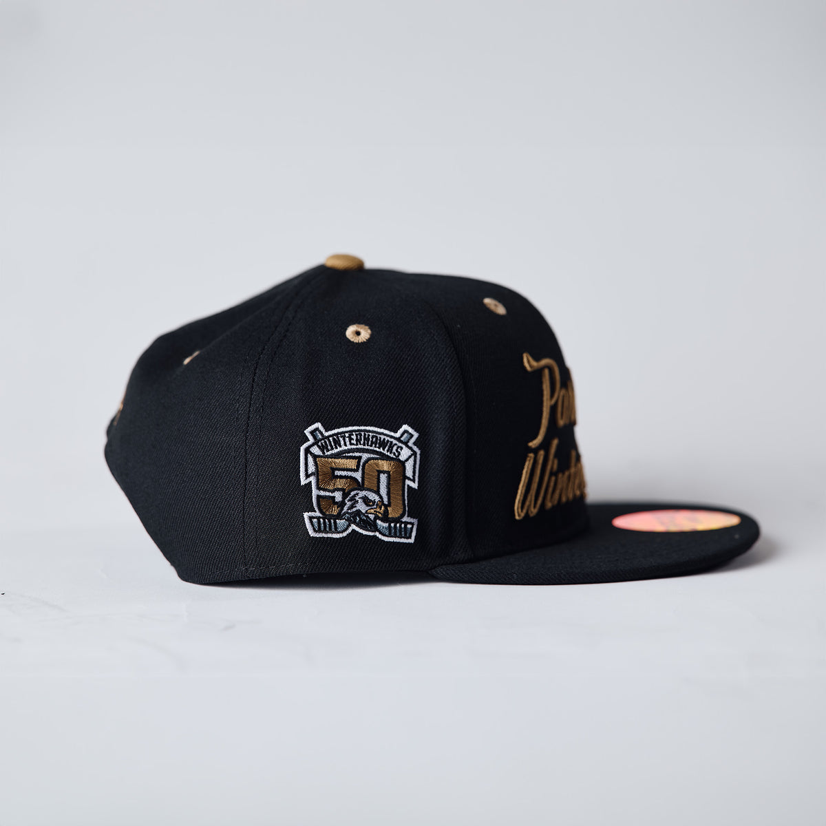 Winterhawks 50th Anniversary Script Snapback