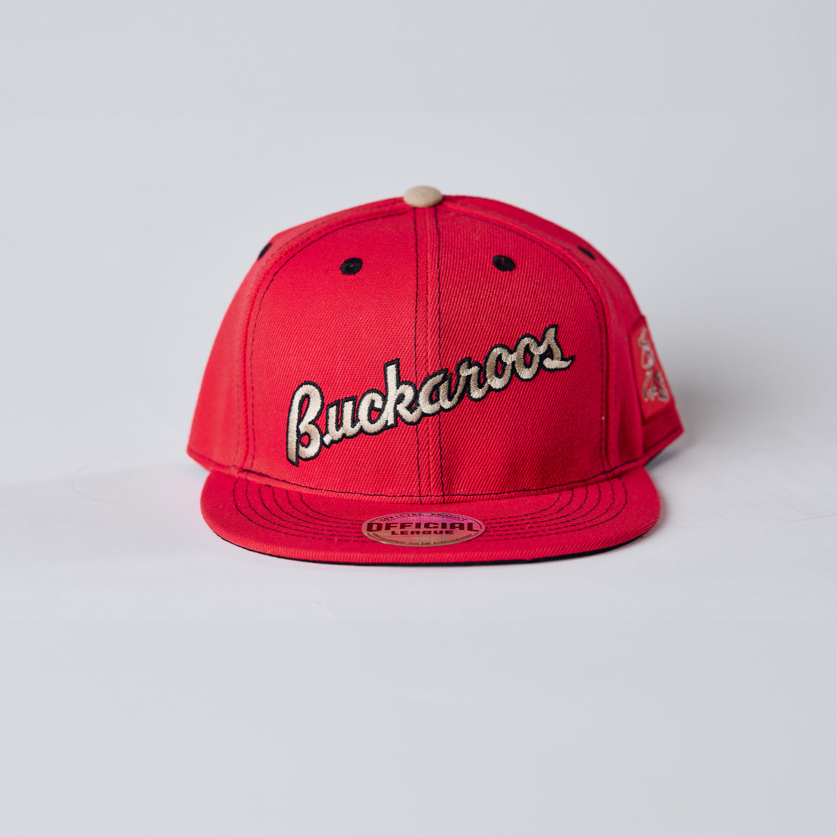 Buckaroos Throwback Red Snapback