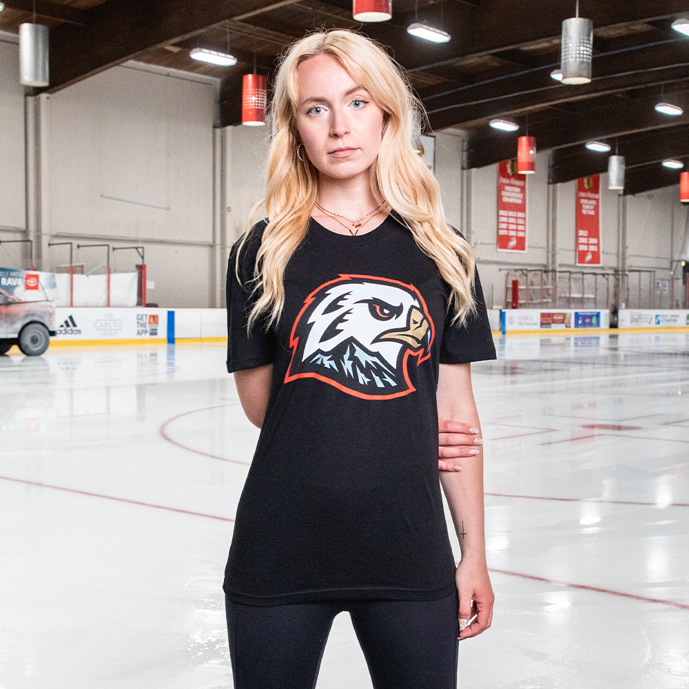 Hawk Head Tee - Black