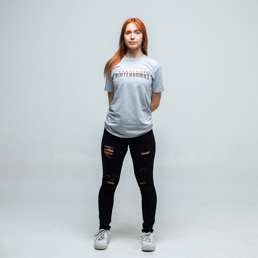 Wordmark Tee - Grey