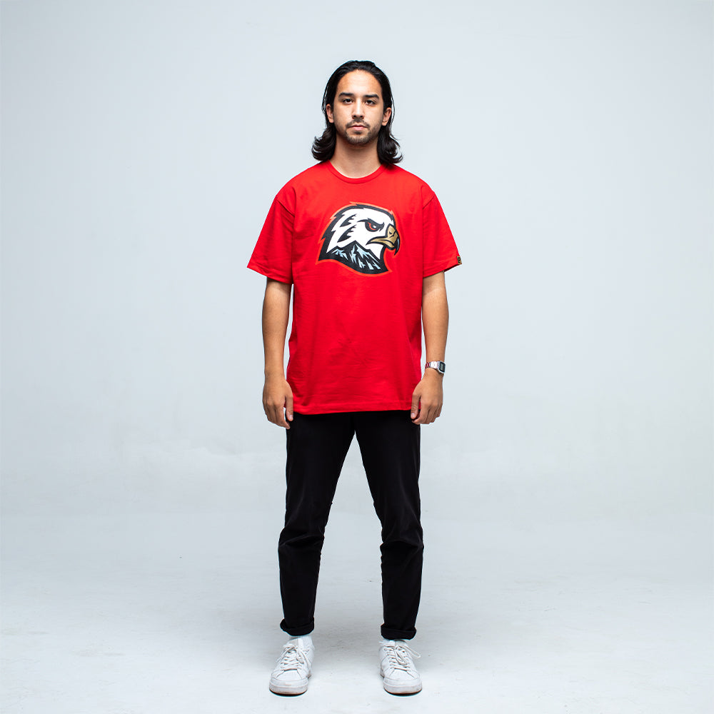 Hawk Head Tee - Red