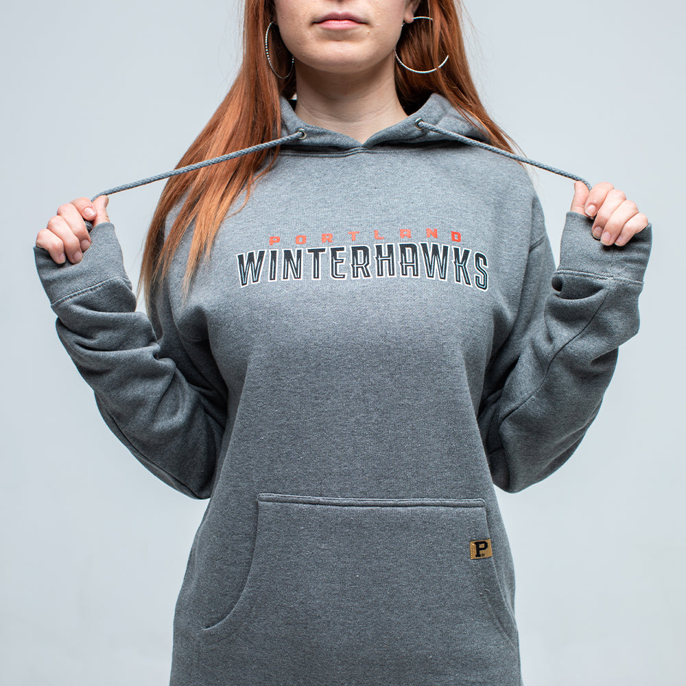 Wordmark Hoodie - Gunmetal
