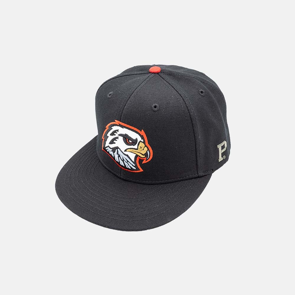 Hawk Head Snapback - Black